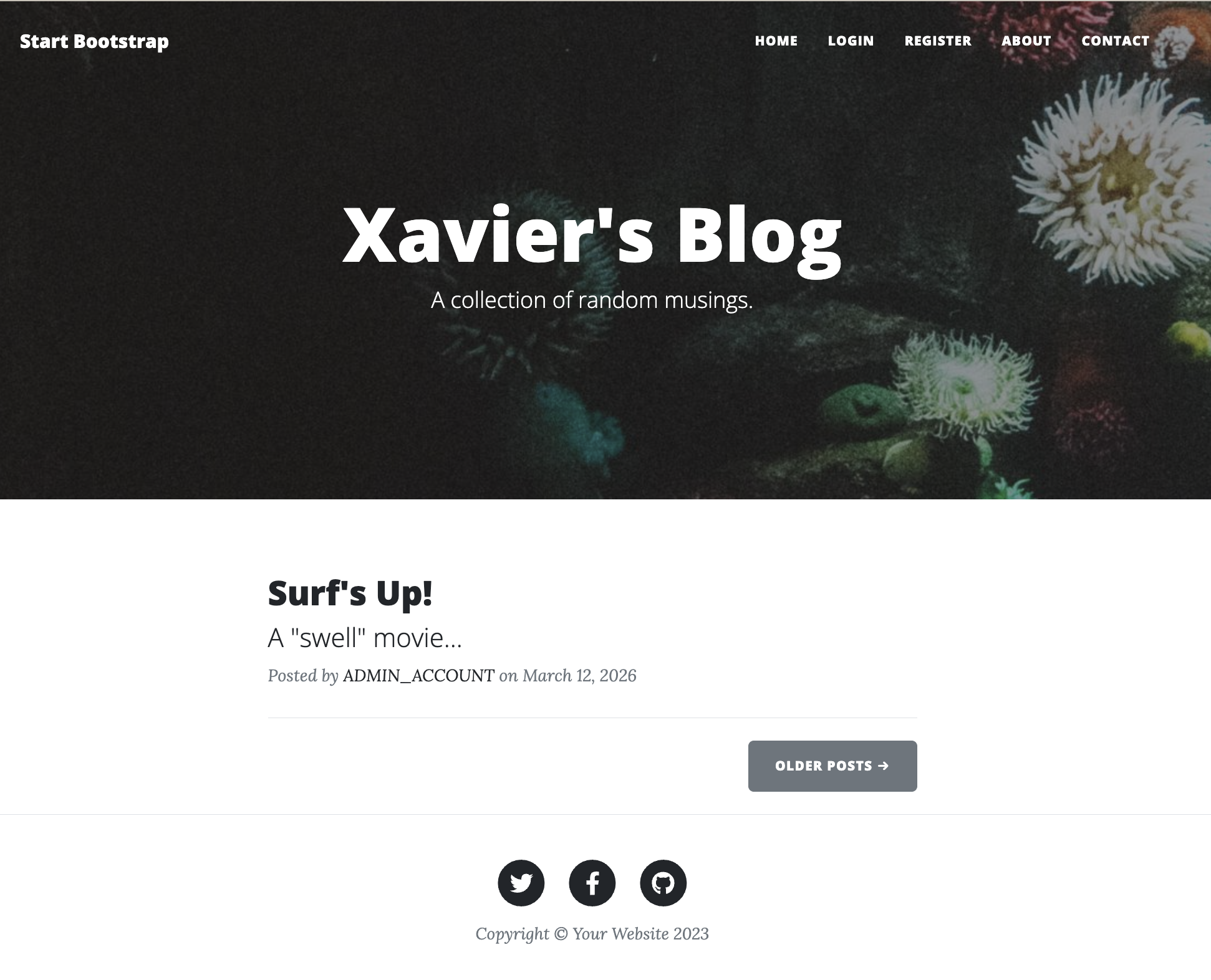Xavier's Blog cover image