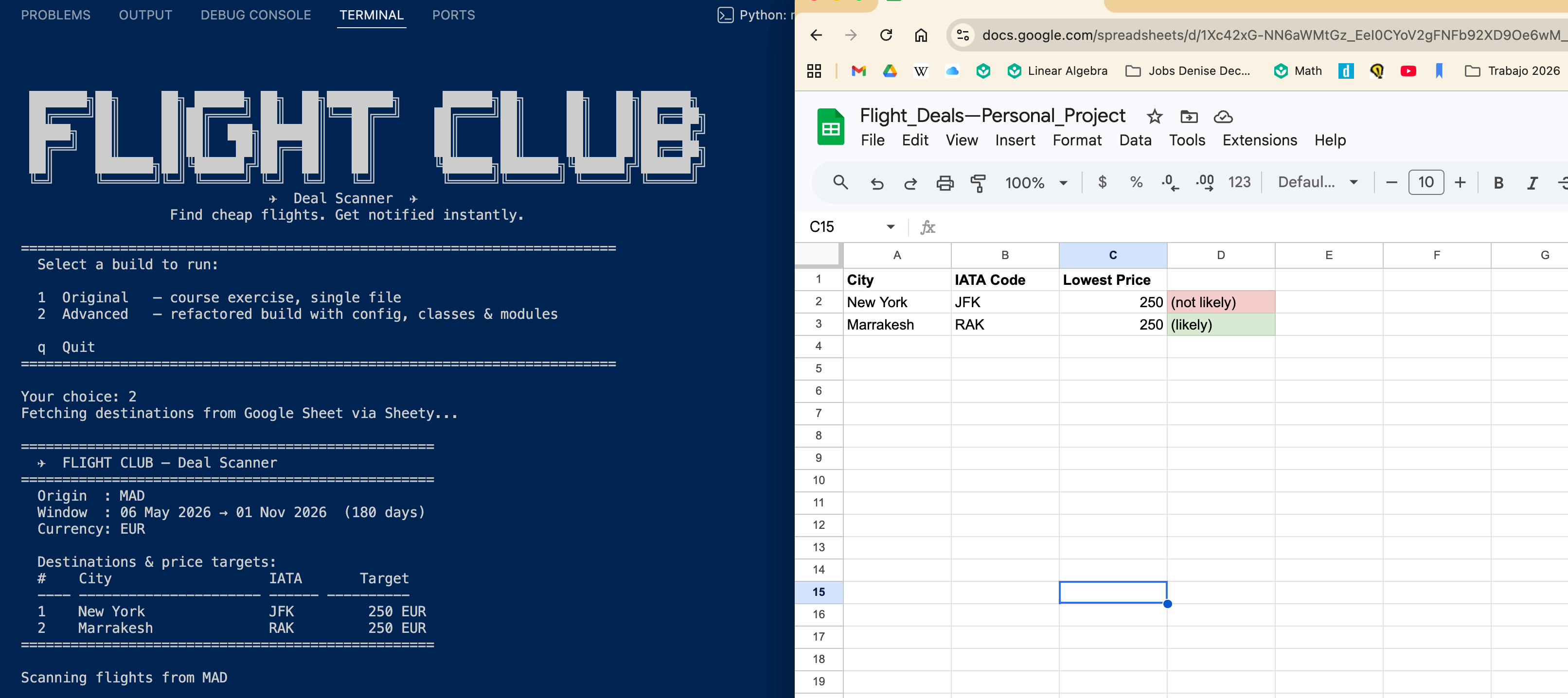 Flight Club screenshot 1