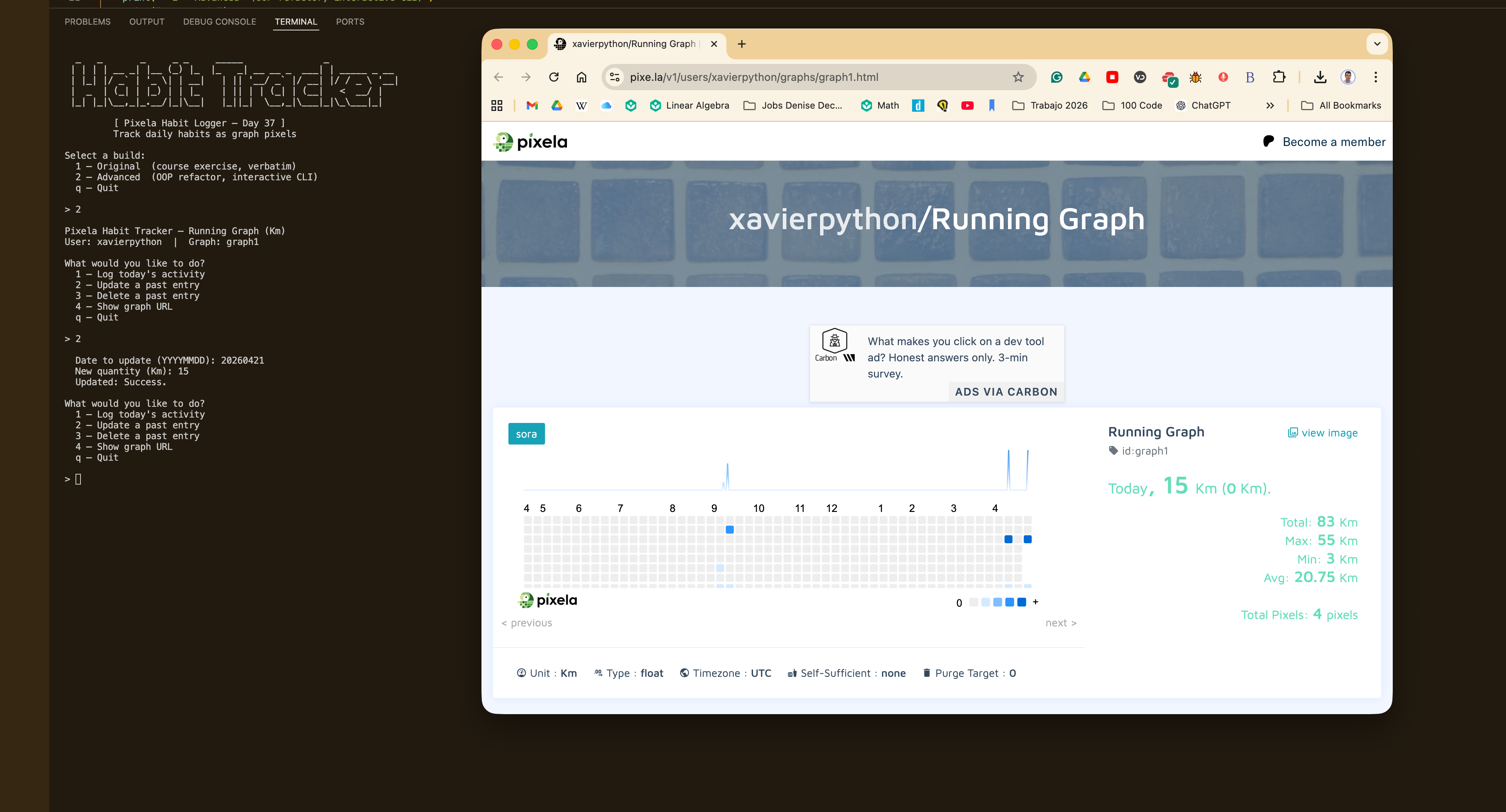 Habit Tracker — Pixela screenshot 3