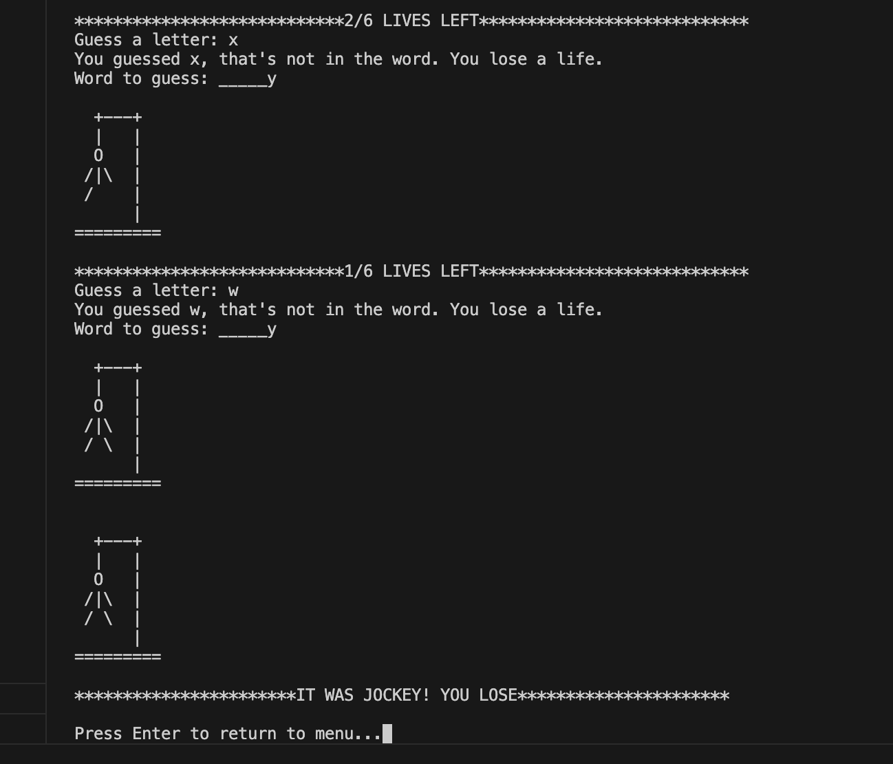 Hangman screenshot 9