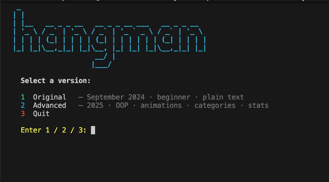 Hangman screenshot 1