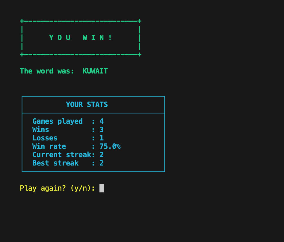 Hangman screenshot 5