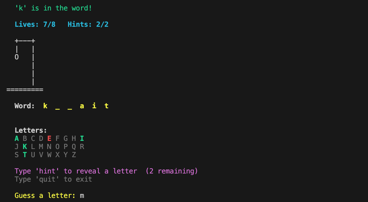 Hangman screenshot 4