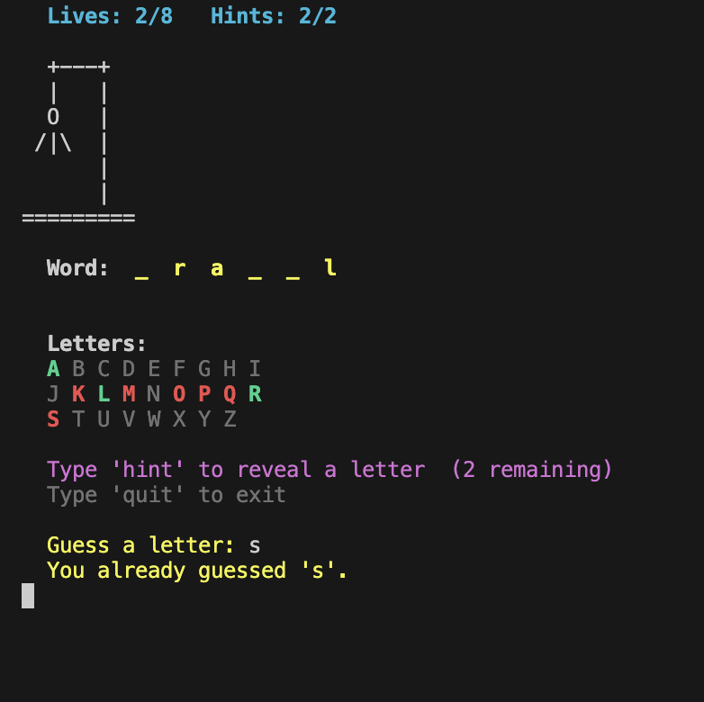 Hangman screenshot 7