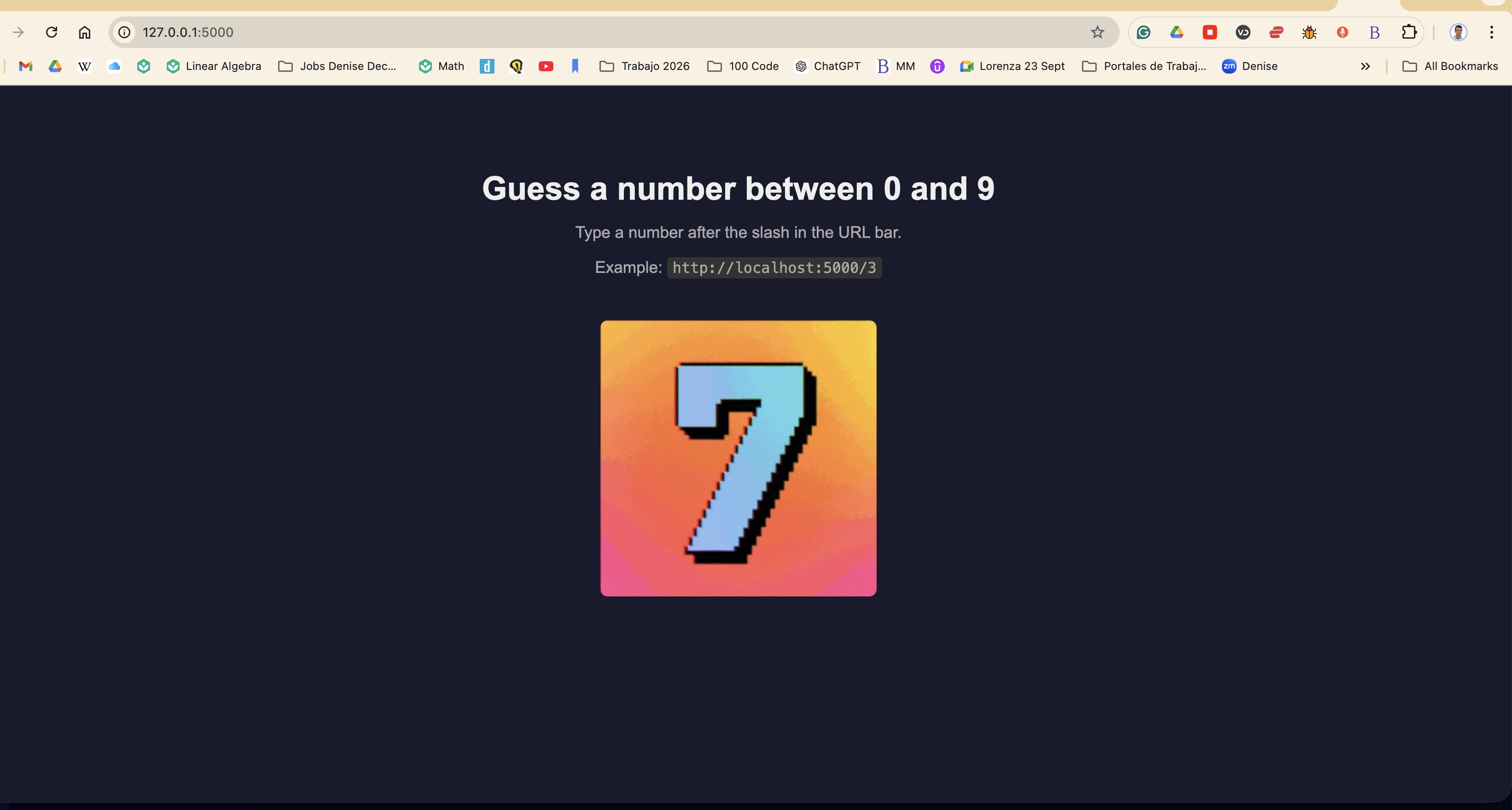 Higher / Lower Web Game screenshot 3