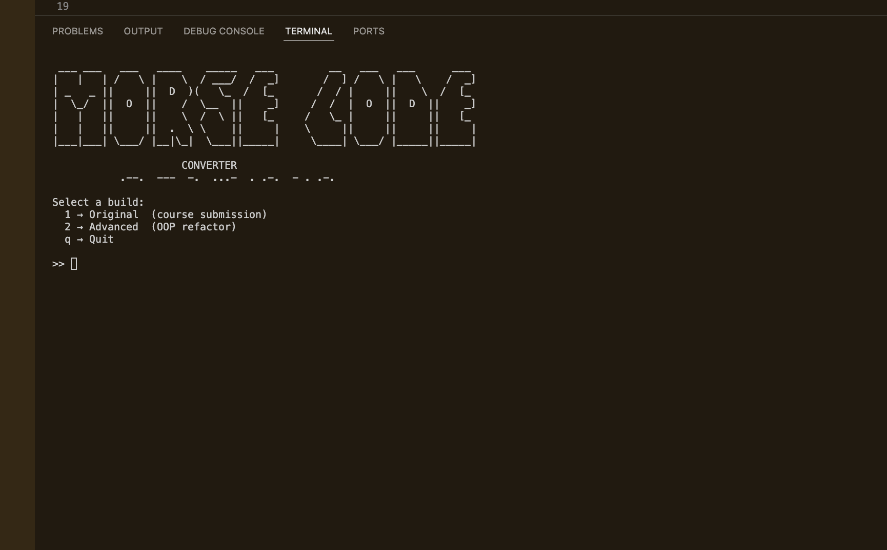 Morse Code Converter screenshot 1