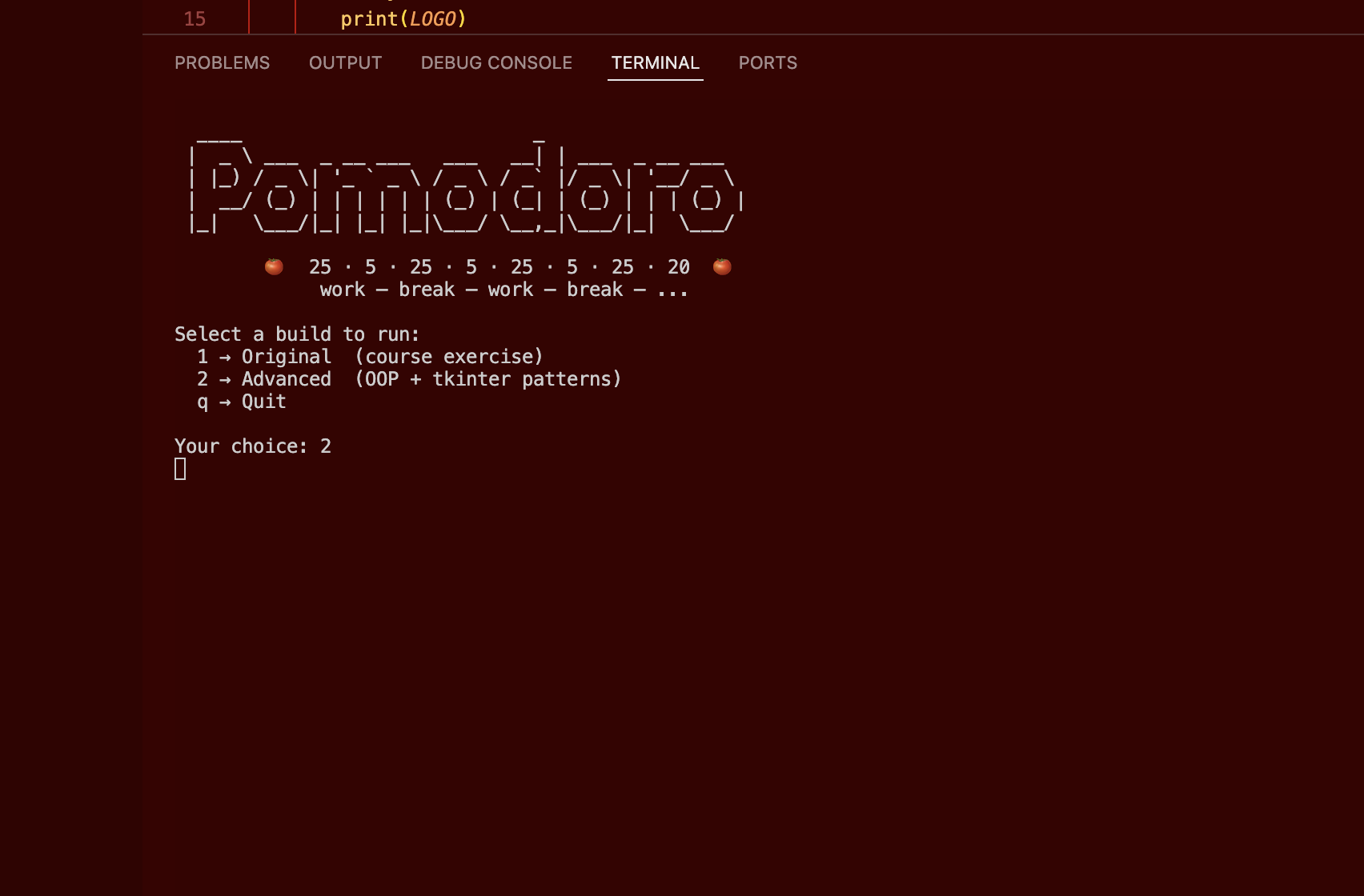 Pomodoro Timer screenshot 1