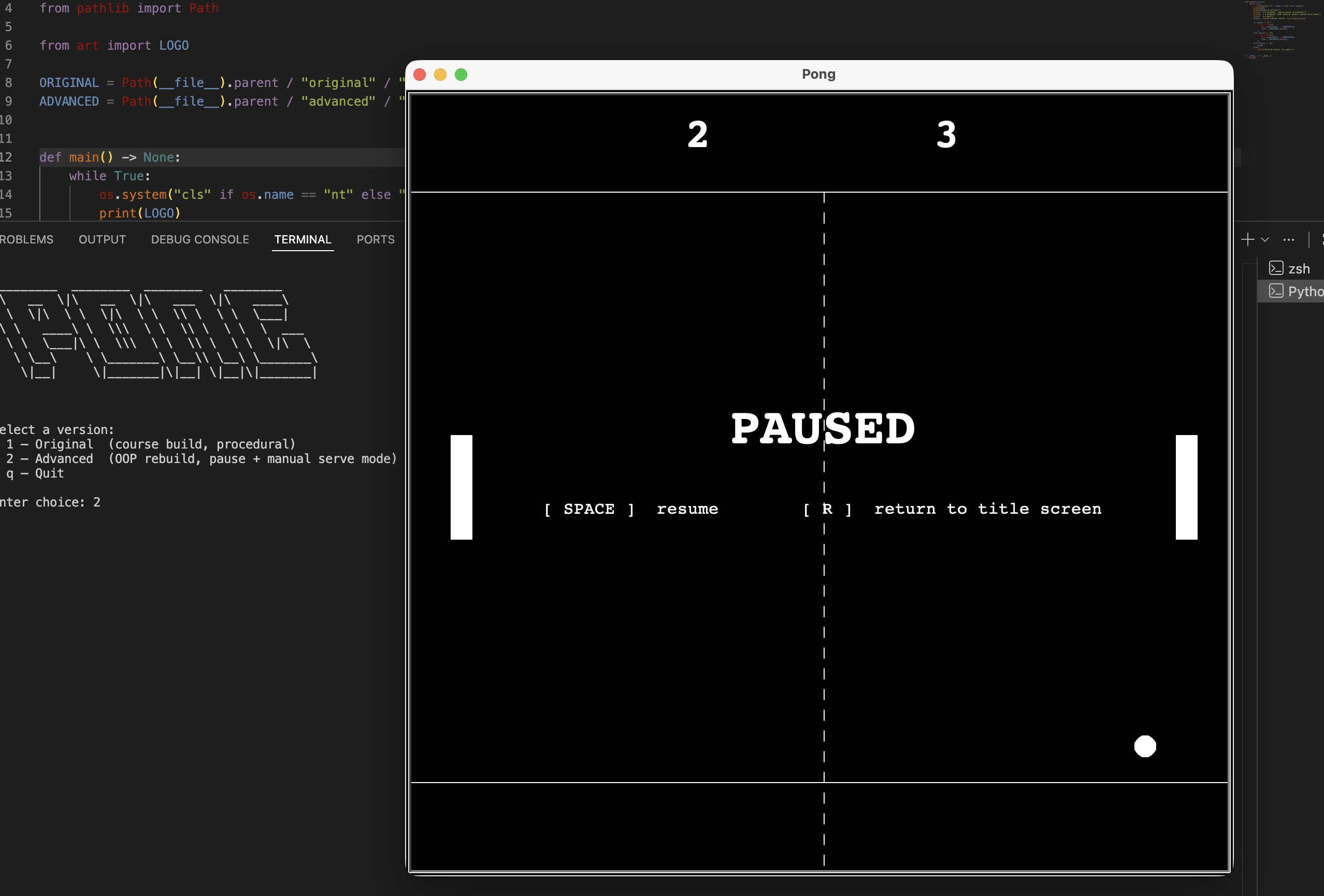 Pong Game screenshot 5