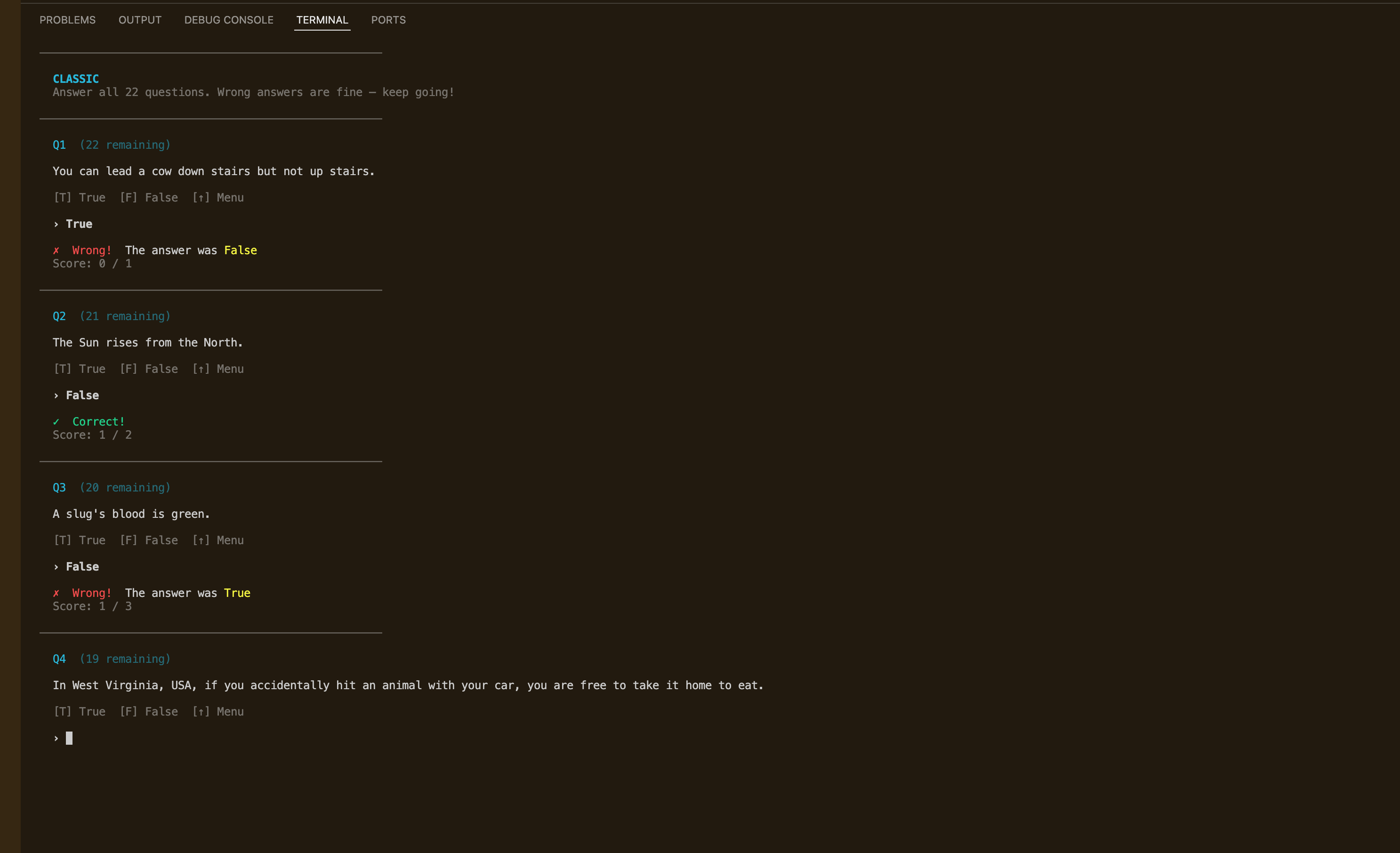 Quiz Game screenshot 4