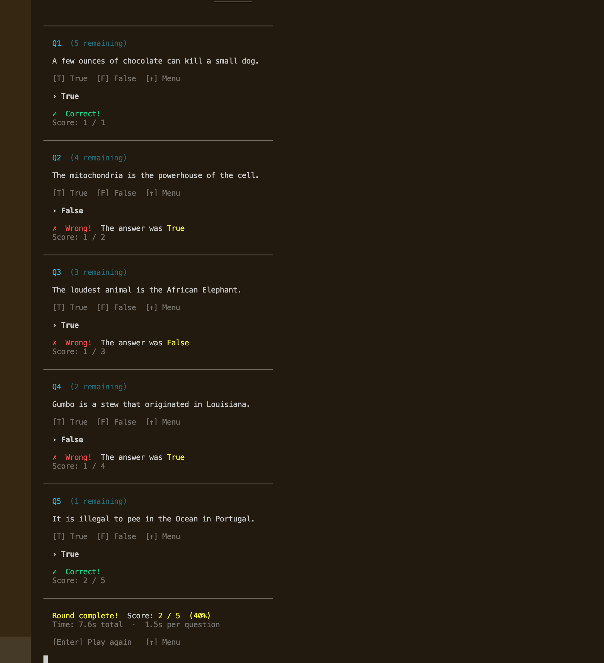 Quiz Game screenshot 9