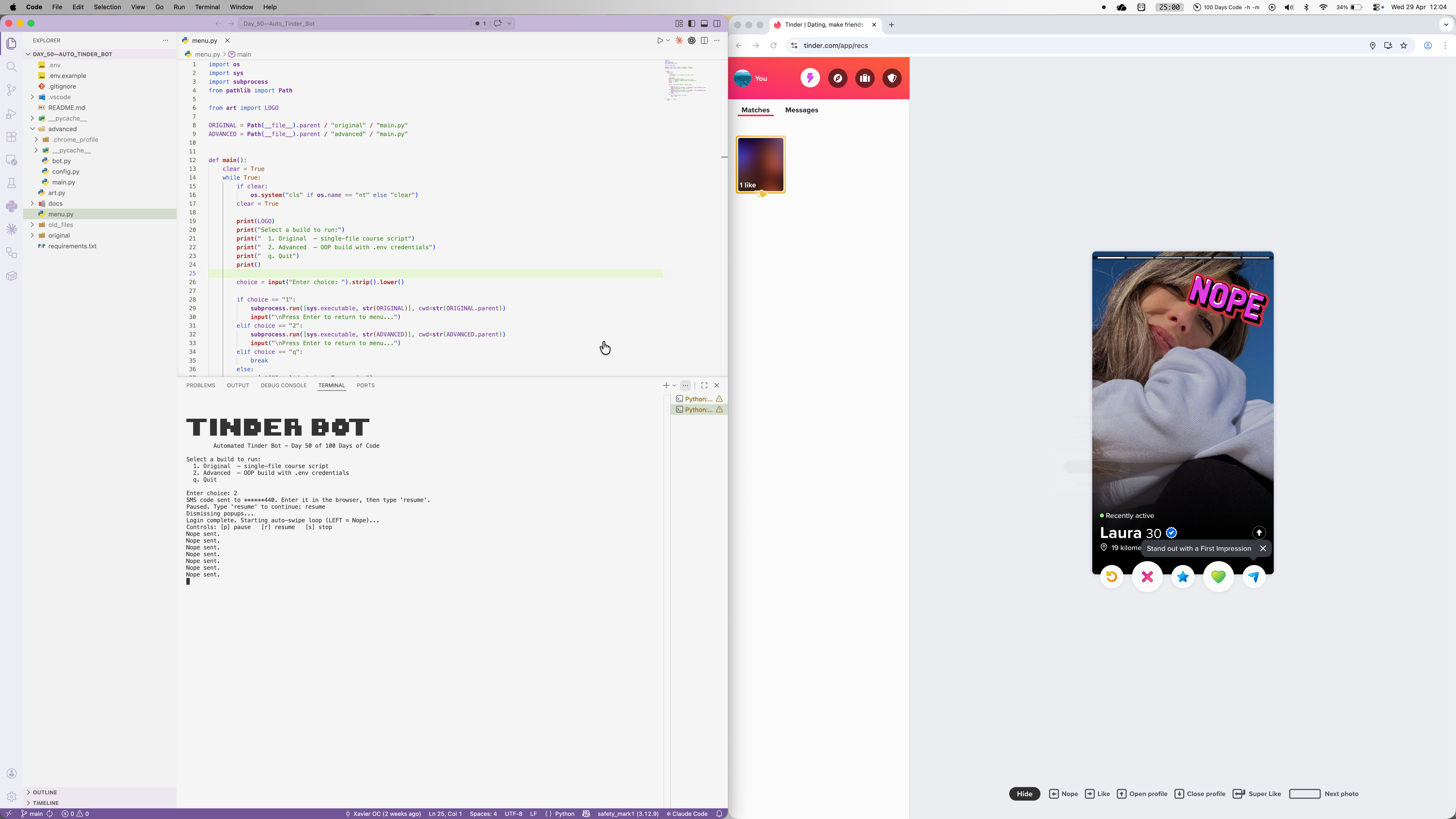Tinder Bot Automation screenshot 7