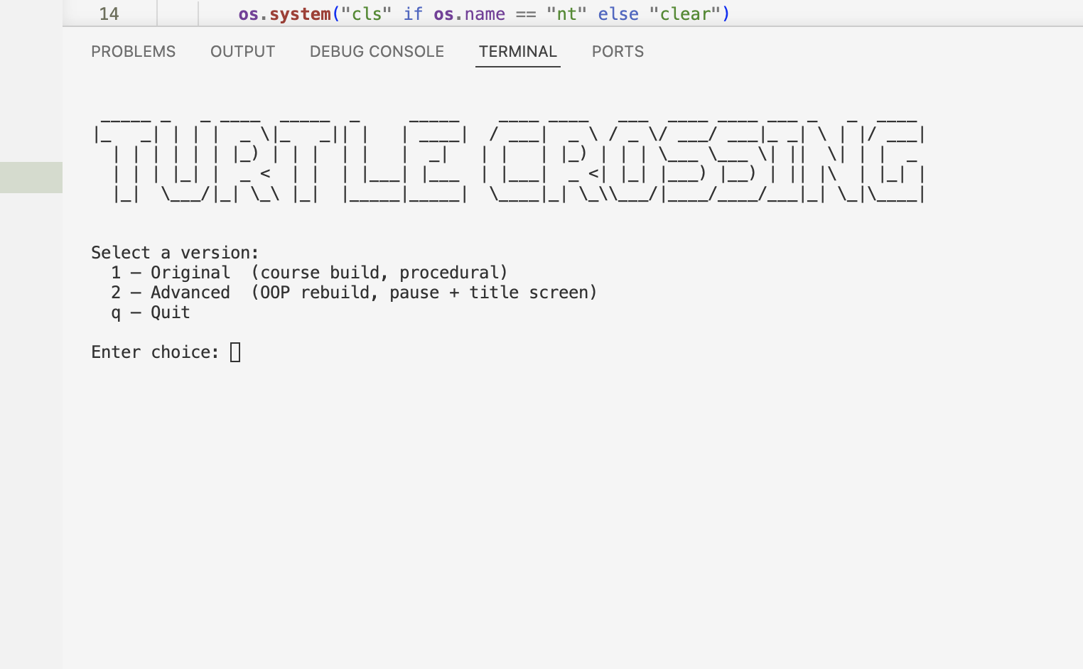 Turtle Crossing screenshot 1