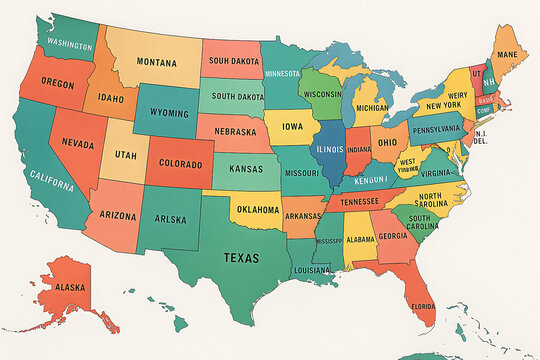U.S. States Geography Quiz cover image